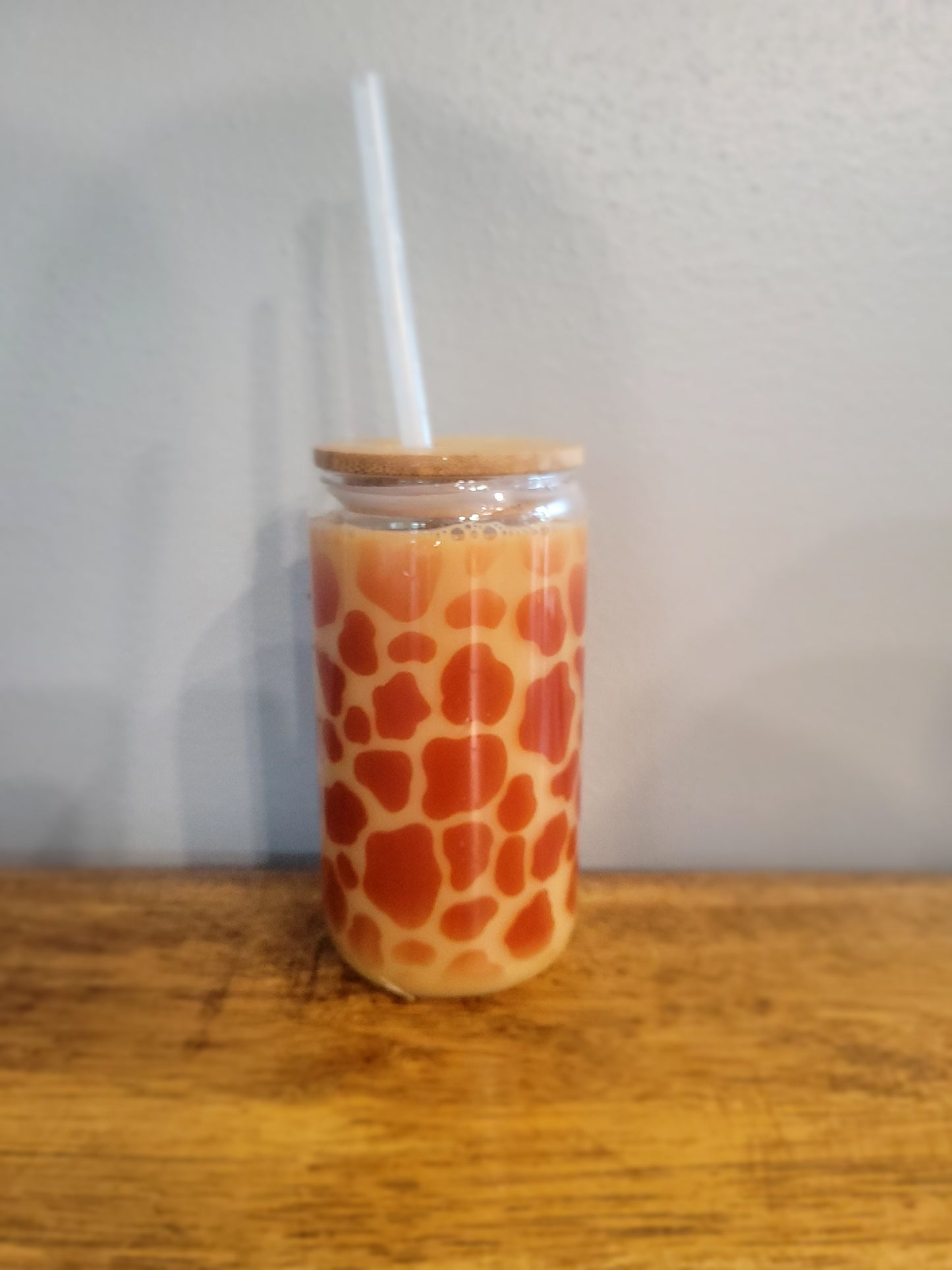 Highland Cow Glass Tumbler