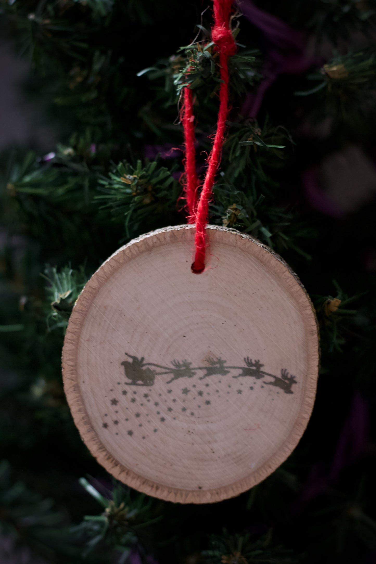 Santas Sleigh Ornament