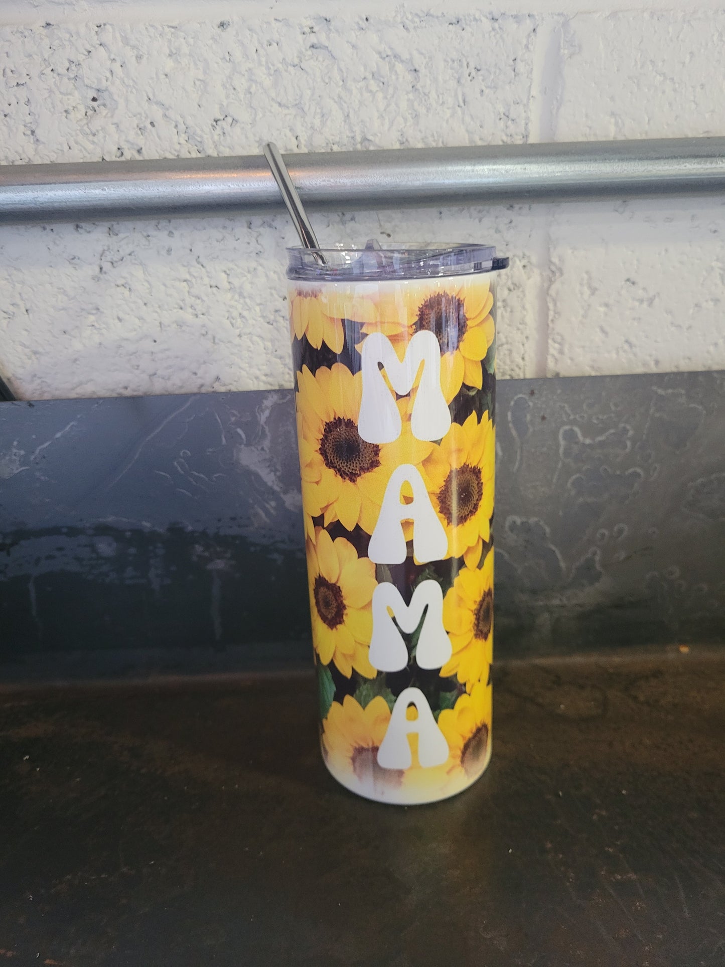 Sunflower Mama Tumbler