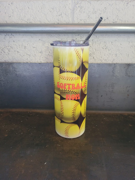 Softball Mama Tumbler