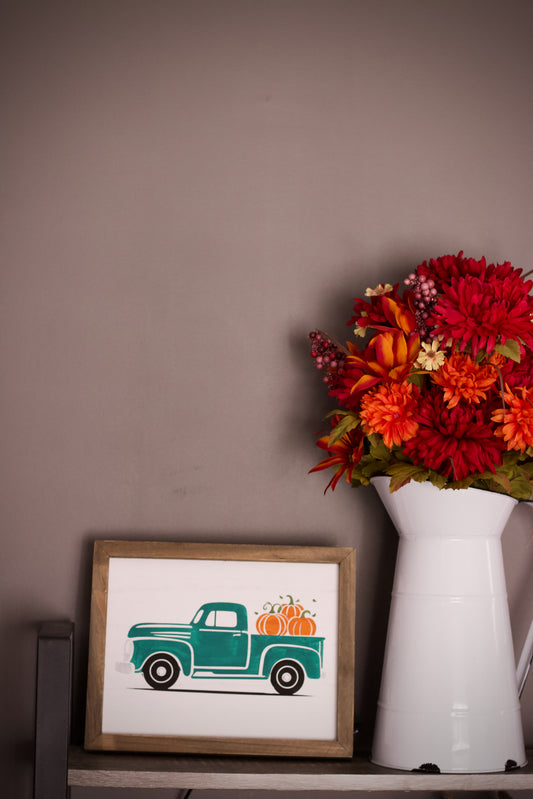 Pumpkin Truck Sign