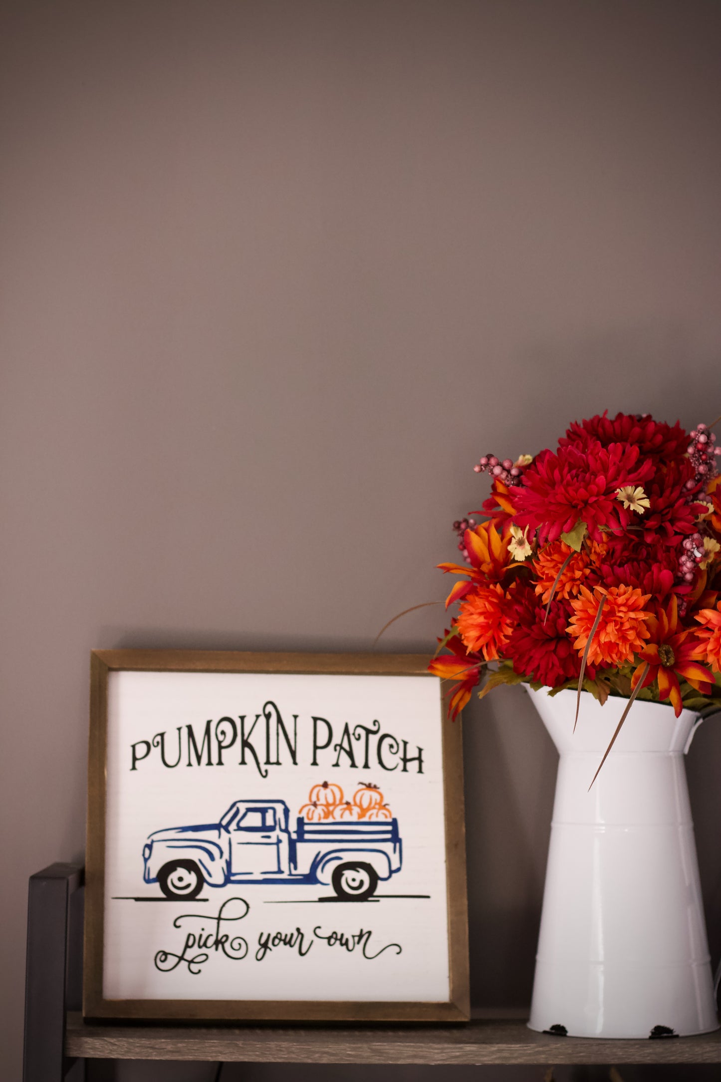 Pumpkin Truck Sign