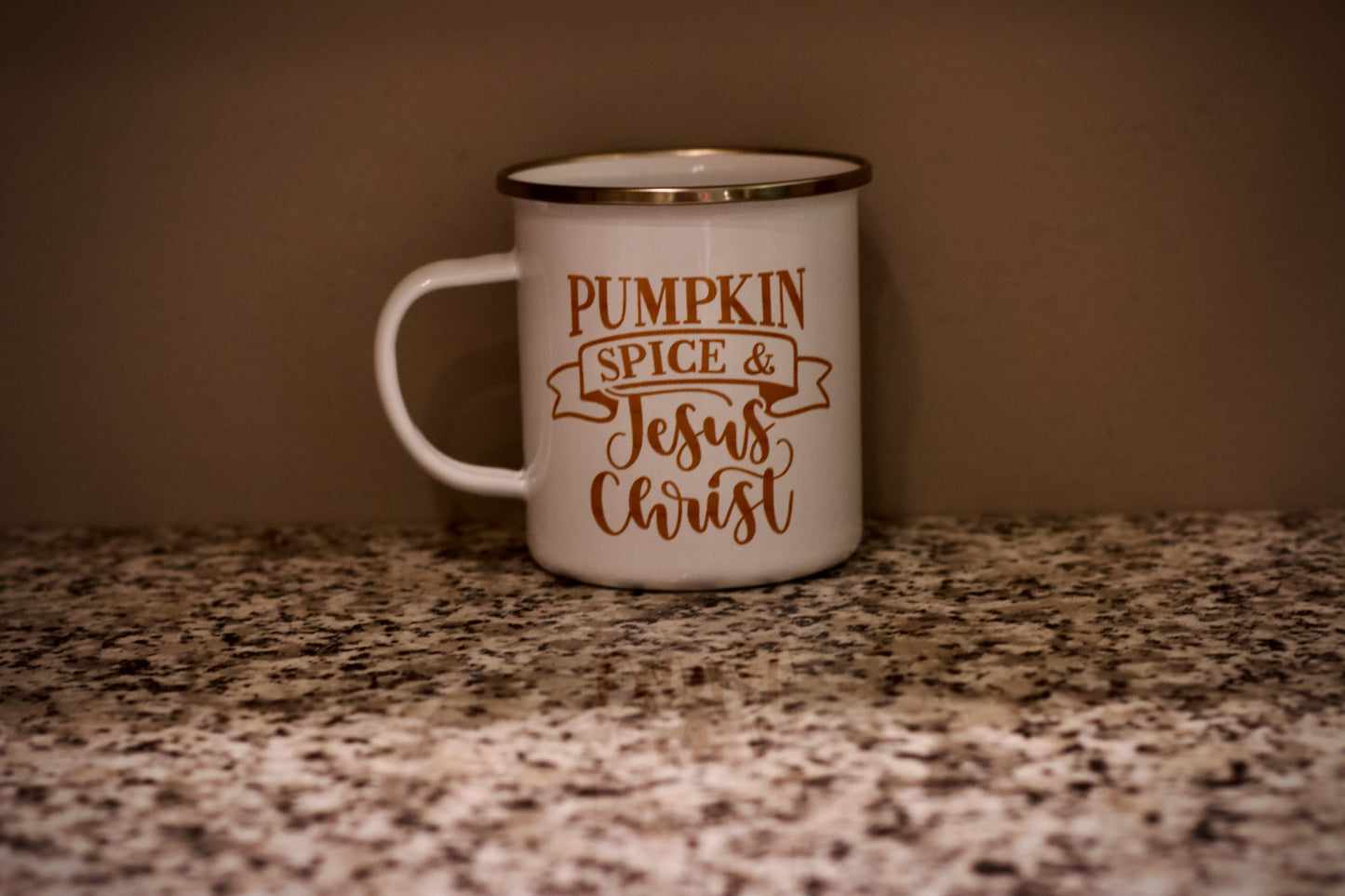 Pumpkin spice & Jesus Christ Mug