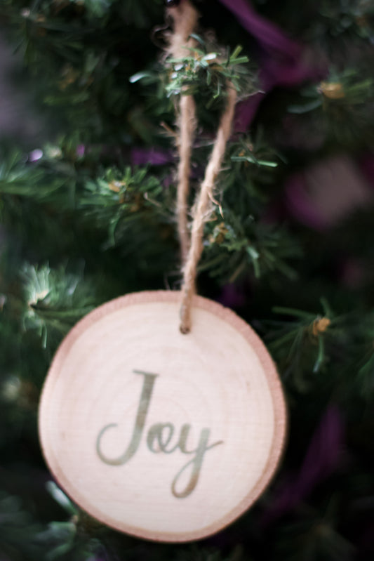 Joy Ornament