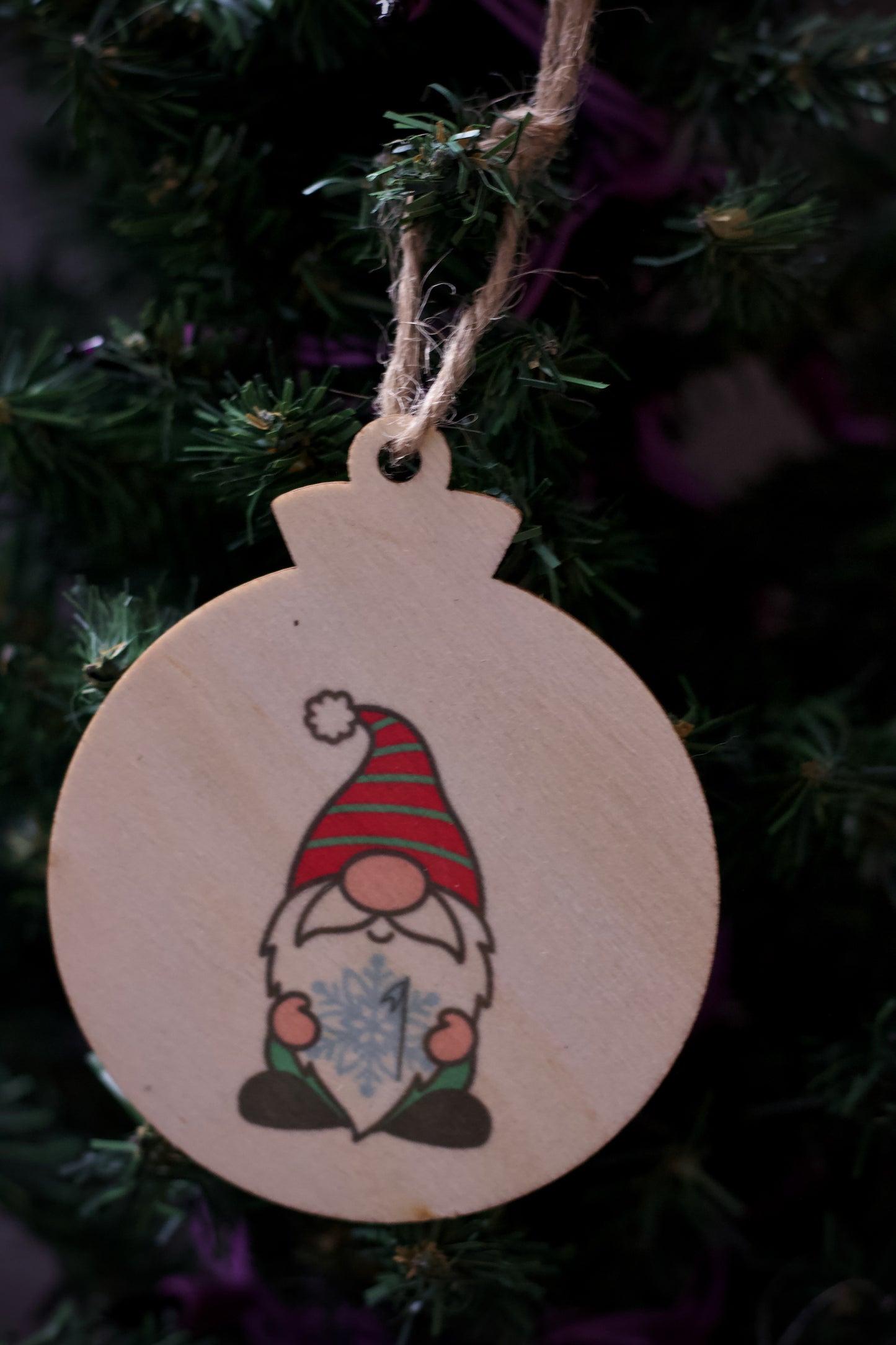 snowflake gnome Ornament