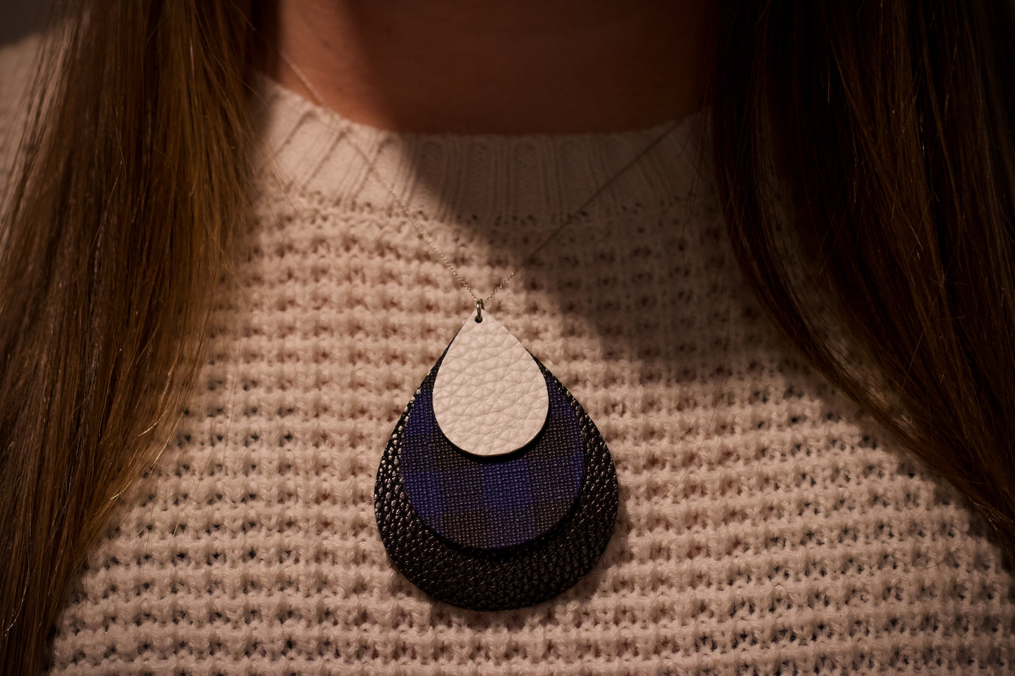 Plaid Necklaces