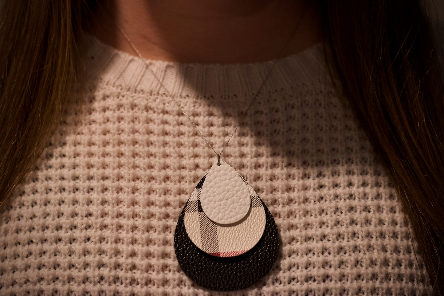Plaid Necklaces