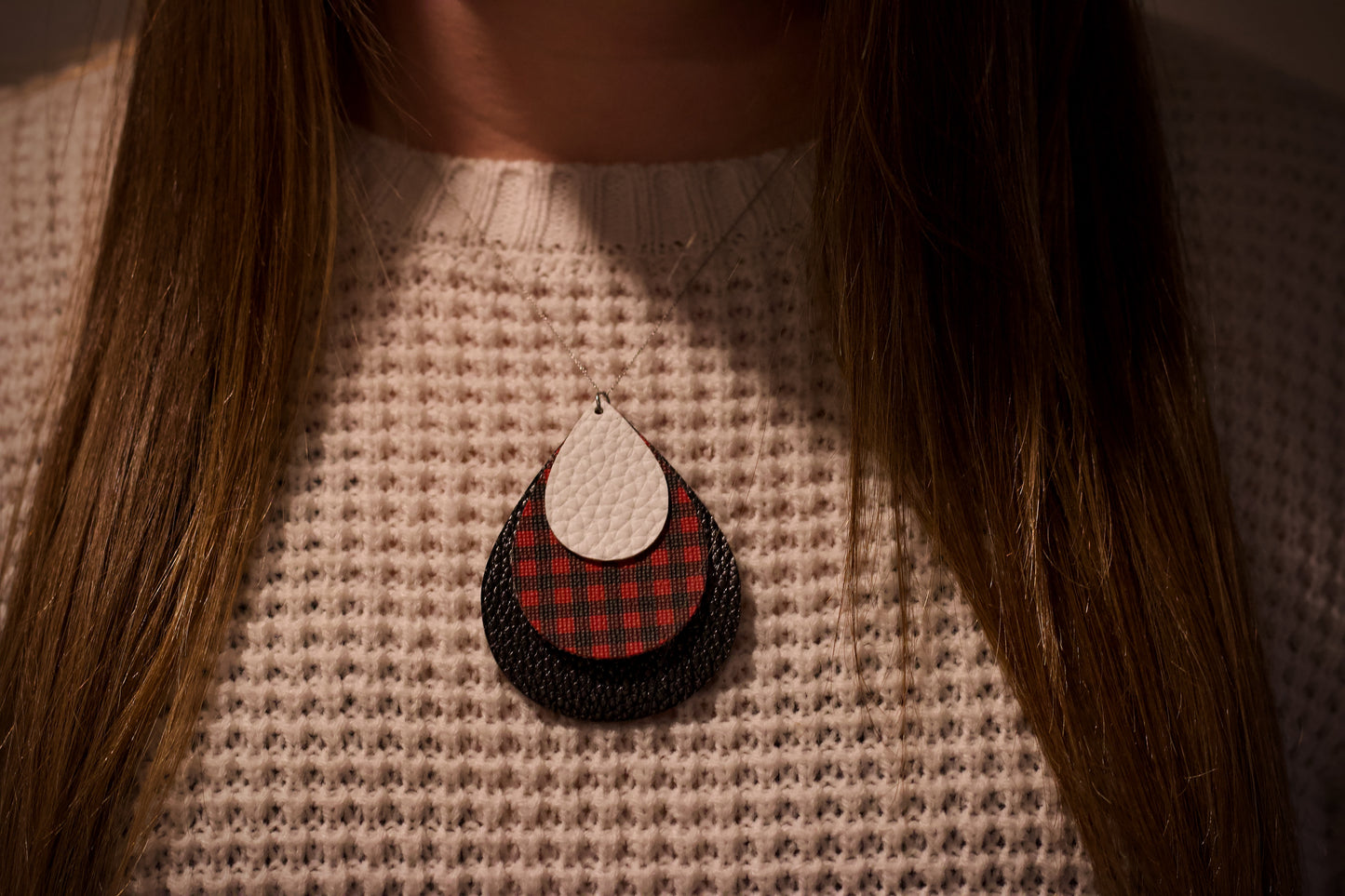 Plaid Necklaces