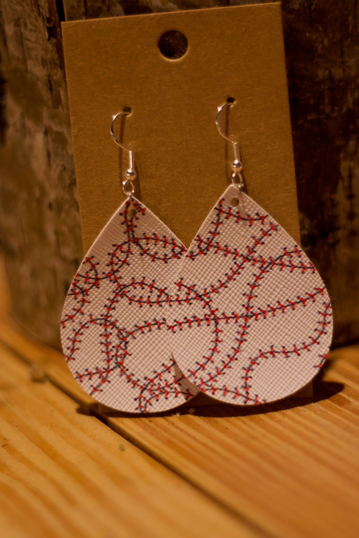Baseball Earrings