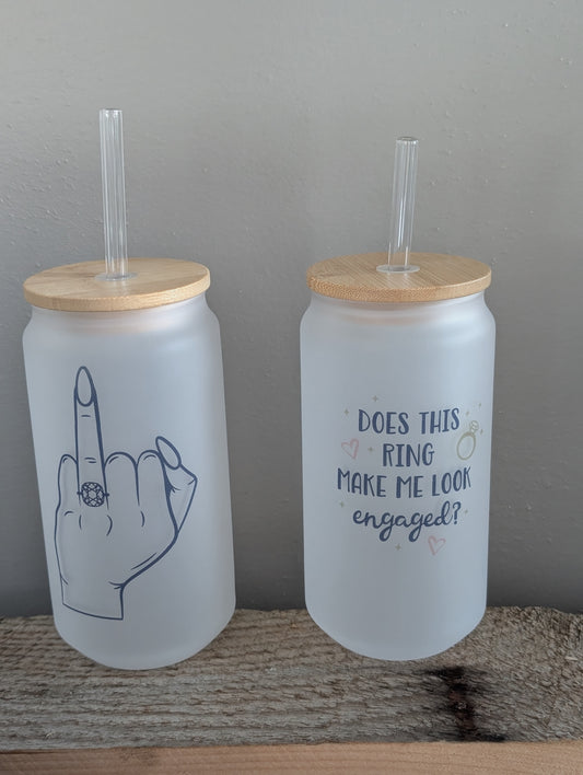 Engaged Glass Tumbler