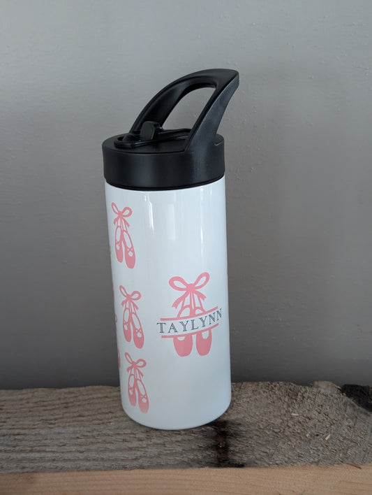 Pink Ballerina Kids Tumbler